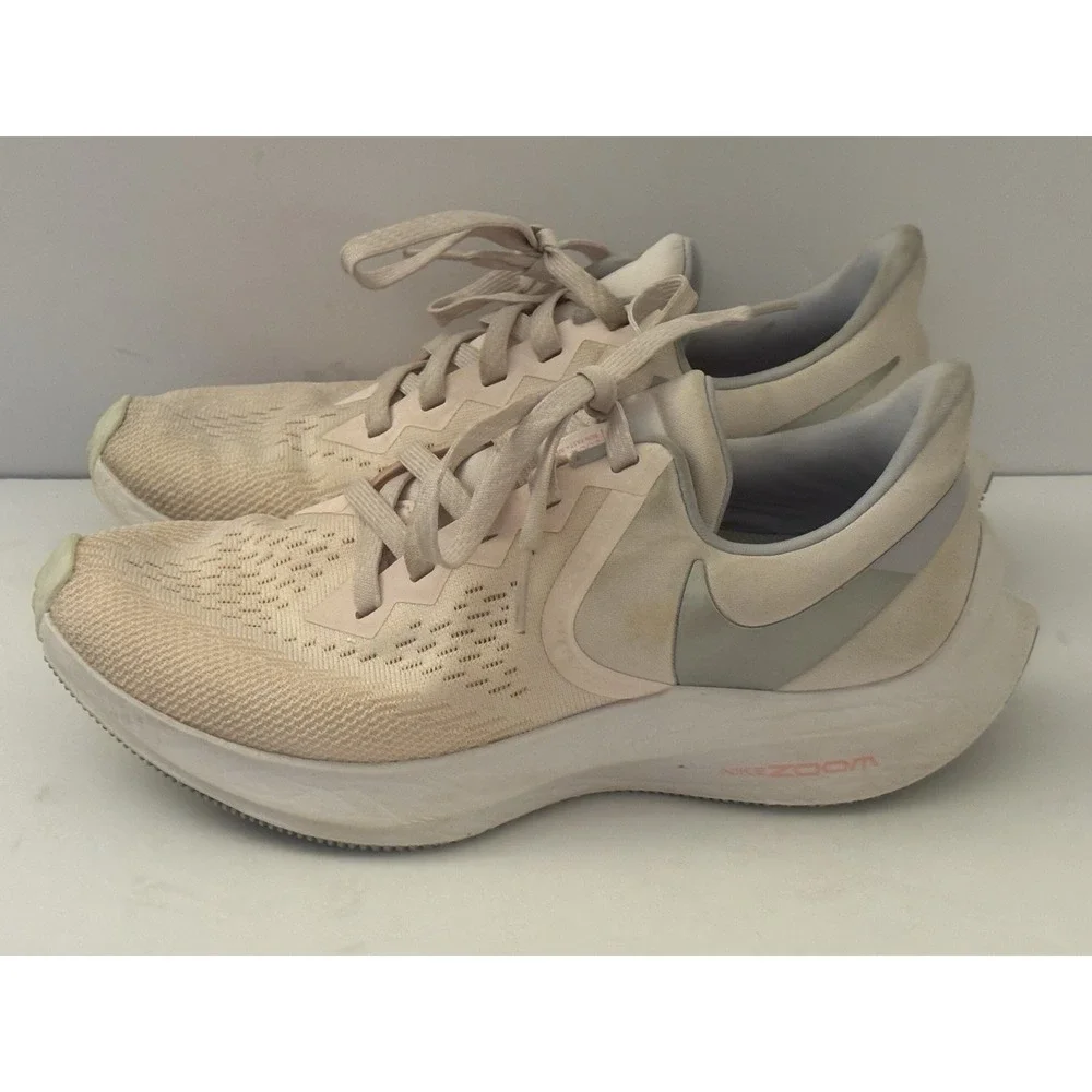 Nike Sneakers Running Women's Shoes‎ Pink Zoom Tennis Trainers Hiking Size 6.5